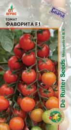 Томат Фаворита F1 (ранний,высокорослый,черри,17г) 5шт Агрос | Фотография товара