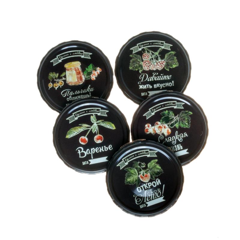 Крышка винтовая Твист офф ЛИТОГРАФИЯ d82...